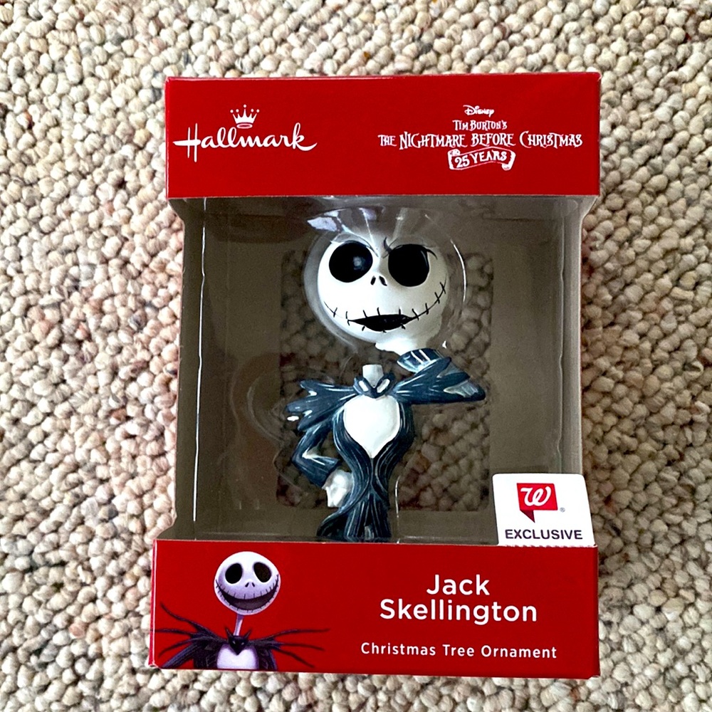 New Nightmare before Christmas Jack skellington ornament Walgreens sealed box